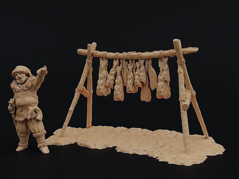 Fish Drying Rack