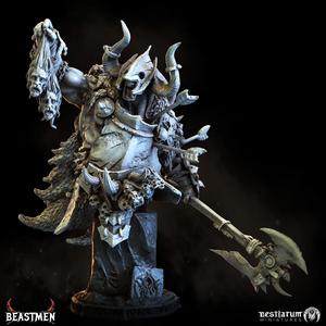 Grimscar the Beastlord - Bust