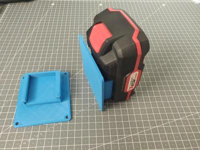 PARKSIDE BATTERY WALL MOUNT - SUPPORT POUR BATTERIE PARKSIDE