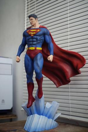 Superman Fan Art Statue 3d Printable