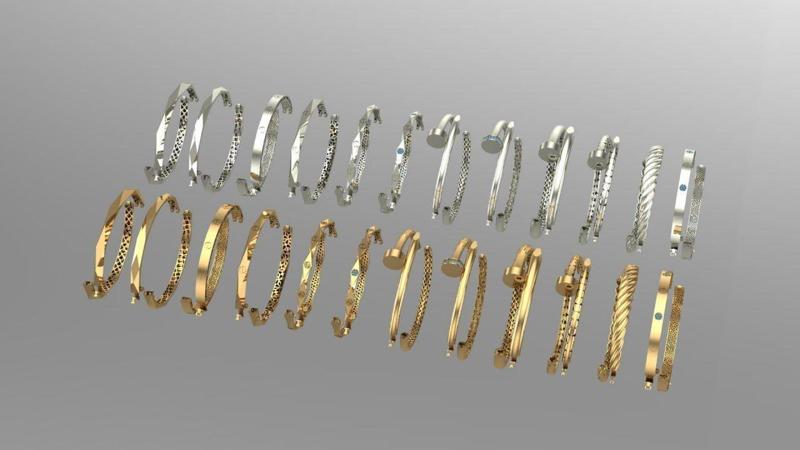 12 semicartier and similar models bracelet