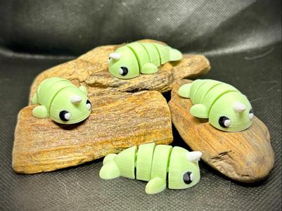 Cute Articulated Baby Narwhal 
