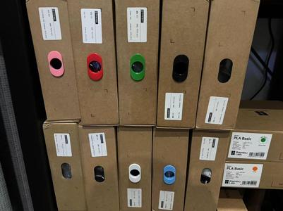 Reusable Tinmorry Filament Labels
