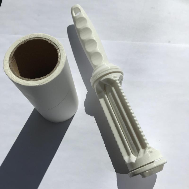 Anti-hair adhesive roller