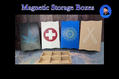 Magnetic Storage Box - First Aid, Tools, Anything.   