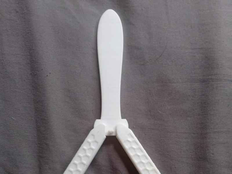 Print in Place Butterfly knife