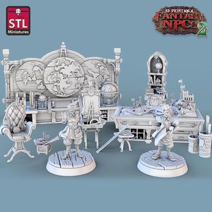 Fantasy NPCs 2 - Cartographers  Set