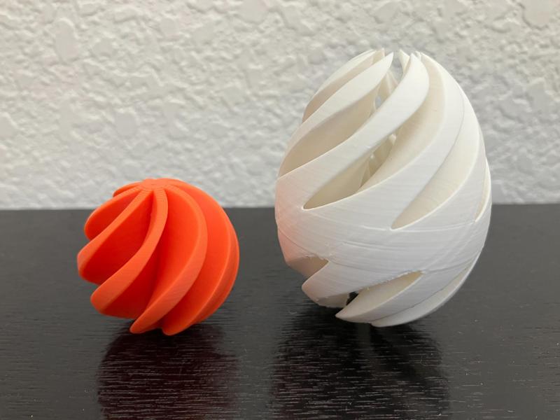 Spiral Fidget Egg