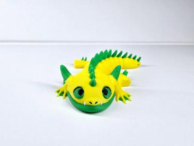 Lil Flexi Baby Dragon Keychain 2 - Milo   