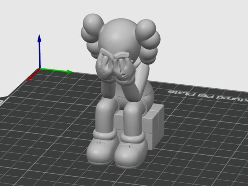 Kaws  figurine