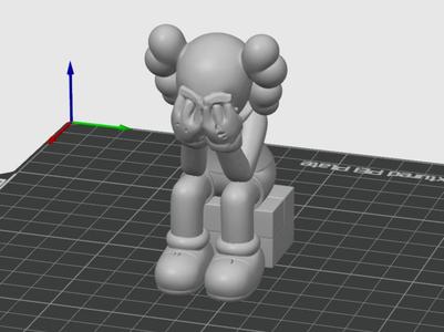 Kaws  figurine