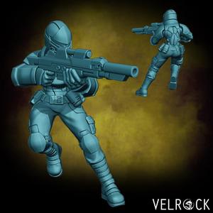 Female Sector Enforcer 3 (PRESUPPORTED)