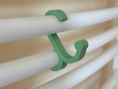 Towel Hook Parametric Model   
