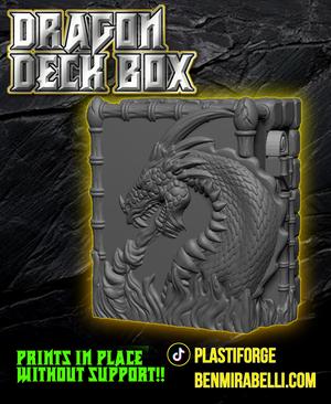 Print in Place Dragon TCG Deck Box 