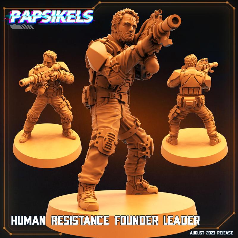 HUMAN RESISTANCE FOUNDER LEADER