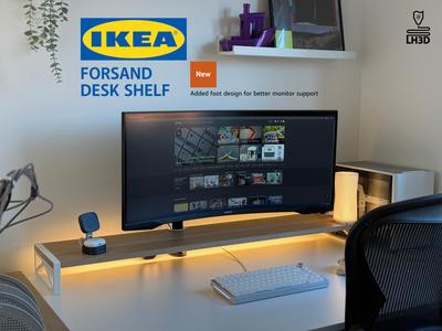 UPDATED - IKEA FORSAND Desk Shelf - Upcycle IKEA!