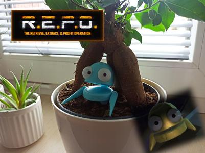 R. E. P. O. character (Semibot) tumble Q