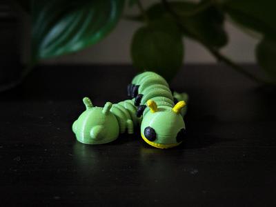 Flexi Caterpillar (+Keychain)