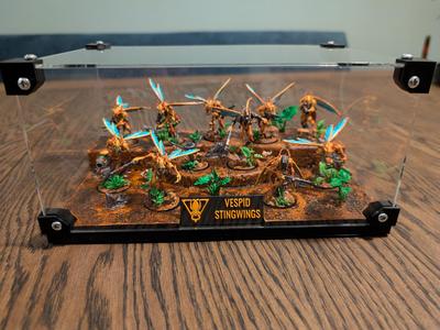 Kill Team Display Stand for Vespid Stingwings