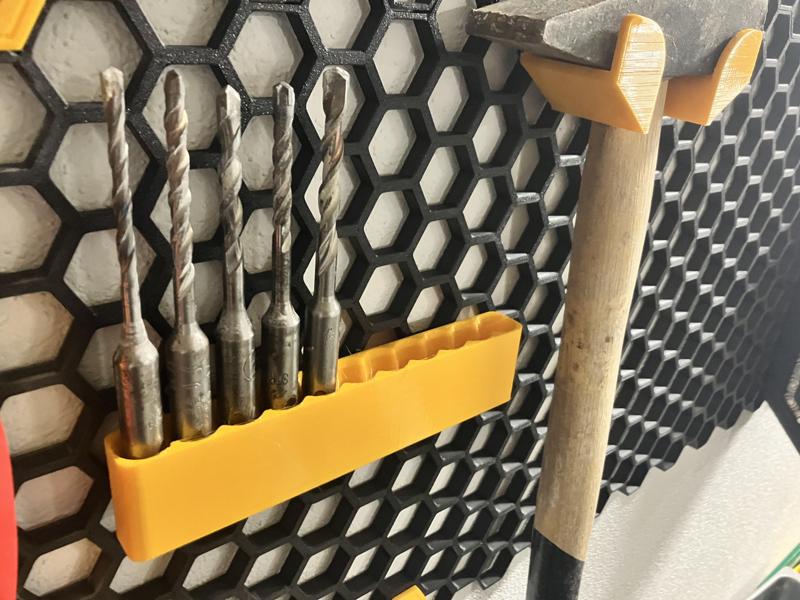 SDS drill holder for HSW