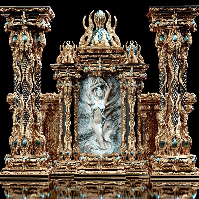 Temple & Altar (PRESUPPORTED)