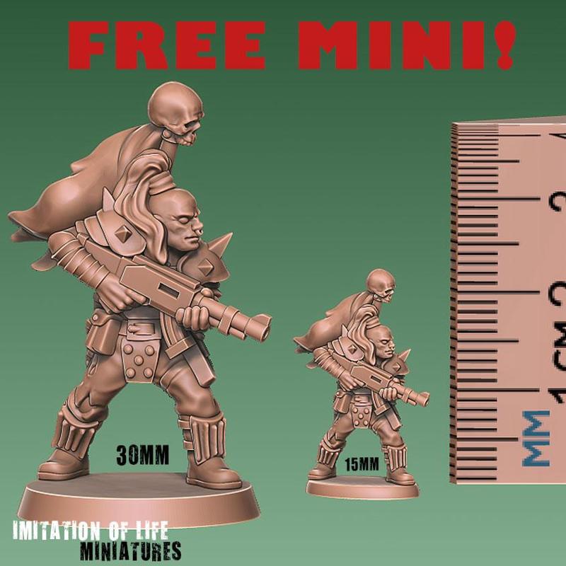 Post Apocalyptic Raider - Free test sample mini