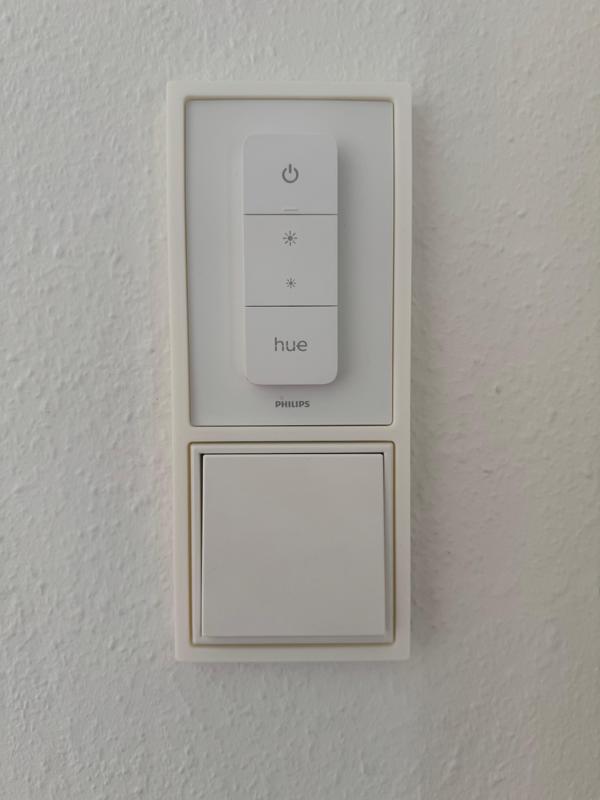 Mount for Hue dimmer switch Jung LS switch