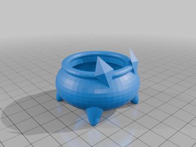 Tomo Endless Blue Daiko Pot