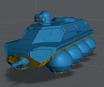 Centipede Scout Car (Wheeled)
