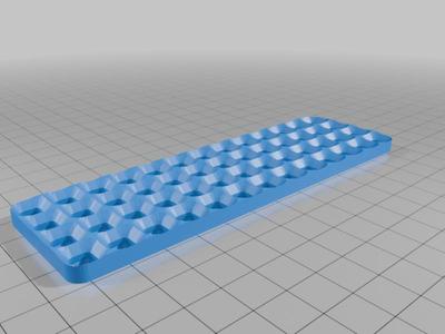 DecFinity 13x4 (130mm x 40mm) base plate