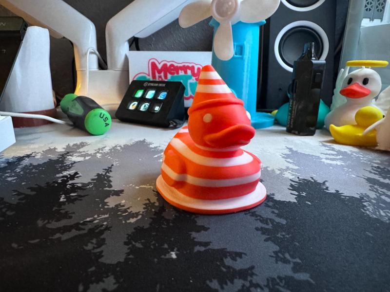 Traffic Cone Duck