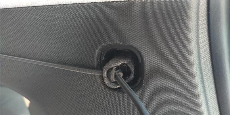 Mounting Point for elastic Band for Renault (Grand) Kangoo III for curtains