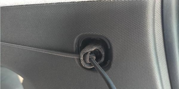 Mounting Point for elastic Band for Renault (Grand) Kangoo III for curtains