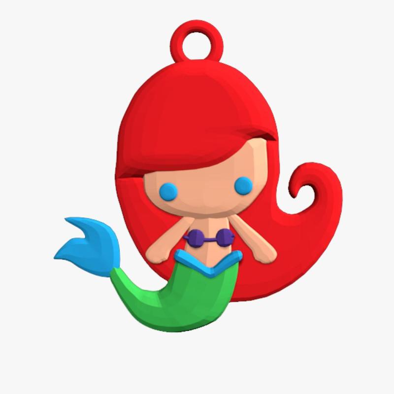 Ariel Keychain