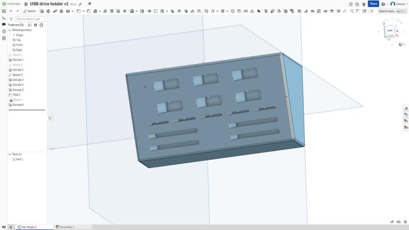 USB drive holder