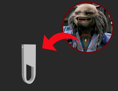 Greez Dritus necklace (jedi fallen order , jedi survivor )