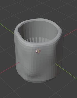 cup or dice roller very detailed