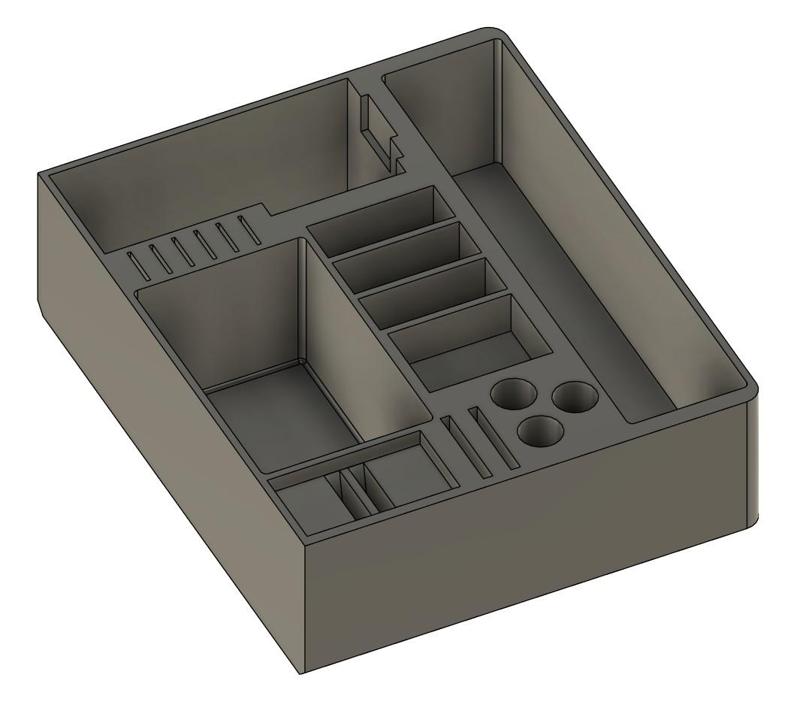 DJI Action 5 Rugged Storage Box Insert Remix