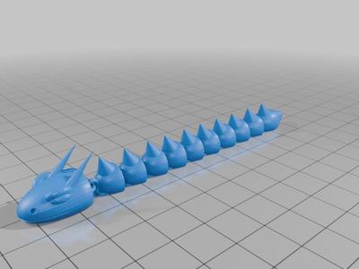Articulated horn snake