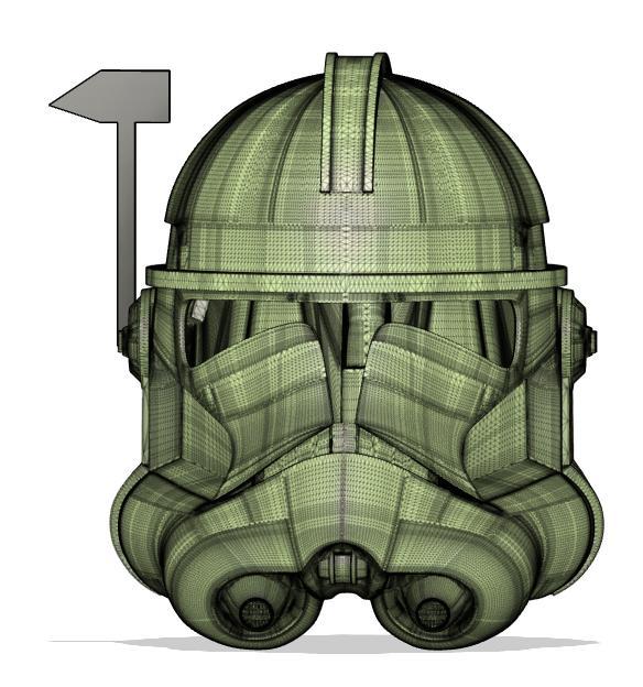 Clone Trooper Helmet Phase Two with Rangefinder