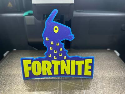 Fortnite logo - lama