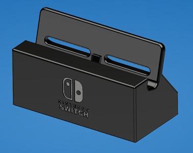 Nintendo Switch Dock with storage.