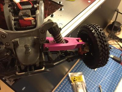 Suspension arm Tamiya DT-03 E-Parts: 0004255