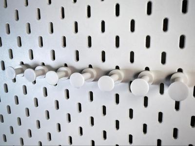 Set of Pegs for Ikea Skadis – 10 to 40 mm