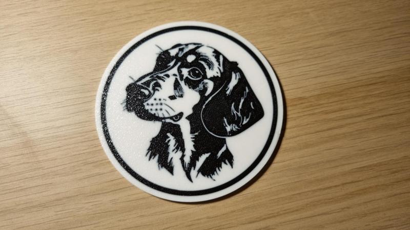 Dachshund Teckel Coaster