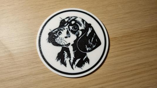Dachshund Teckel Coaster