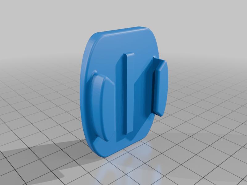 GoPro Base Mount for Triangle Helmet
