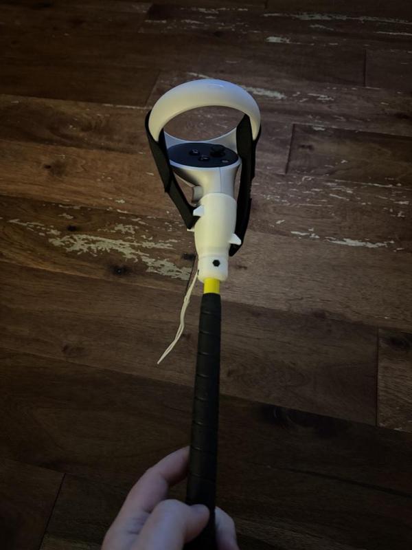 Golf Club Attachment for Quest 2 Controller