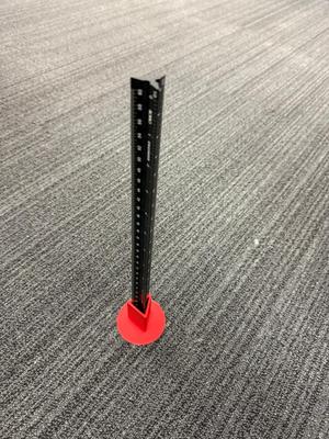 Architectural Triangular Scale Ruler Vertical Holder
