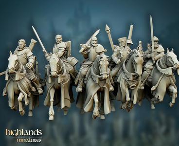 DISCONTINUED - Questing Knights Core Unit - Highlands Miniatures